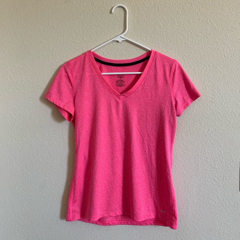 Champion pink DuoDry workout T-shirt